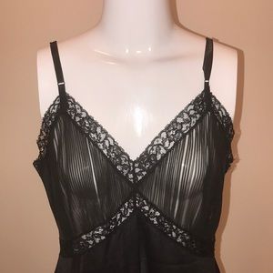 Vintage Marshall Field Heavenly Silk Slip Dress LG
